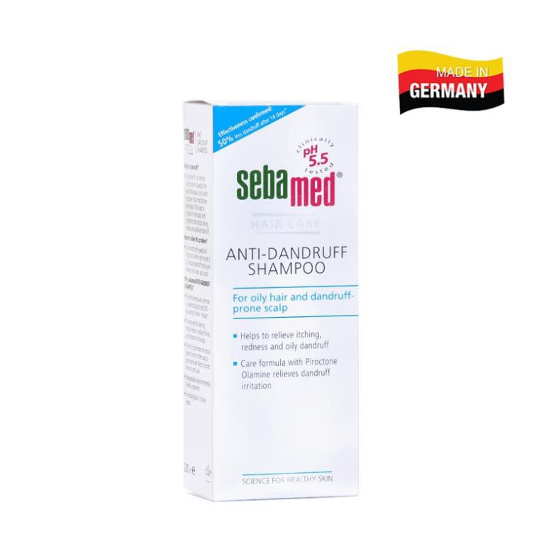 Sebamed Dầu Gội Giúp Giảm Gàu Anti-Dandruff Shampoo pH5.5 200ml