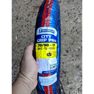 Vỏ Michelin City Grip Pro 70/90/17 bánh trước Raider, Satria, Sonic