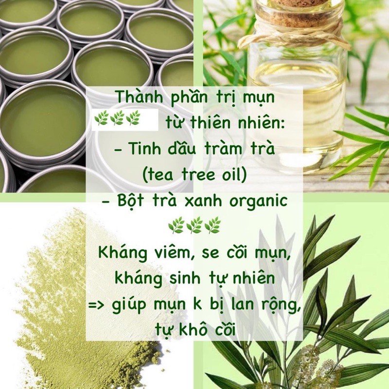 Kem chấm mụn tràm trà HANDMADE | BigBuy360 - bigbuy360.vn