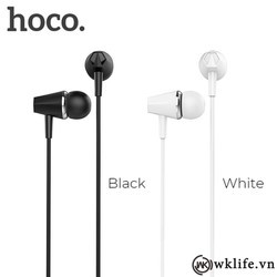 Tai Nghe Iphone Hoco M34 Super Bass - Tai Nghe Nhét Tai Âm Thanh Cực Hay - Bảo Hành 12 Chính Hãng Tháng