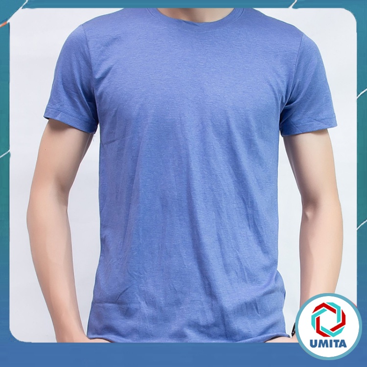 Áo Thun Nam Tay Ngắn Cổ Tròn Trơn Cotton AP61-35 - UMITA SHOP | BigBuy360 - bigbuy360.vn