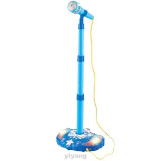 Adjustable Stand Colorful Lights Early Education Electronic Gift Kids Karaoke Toy