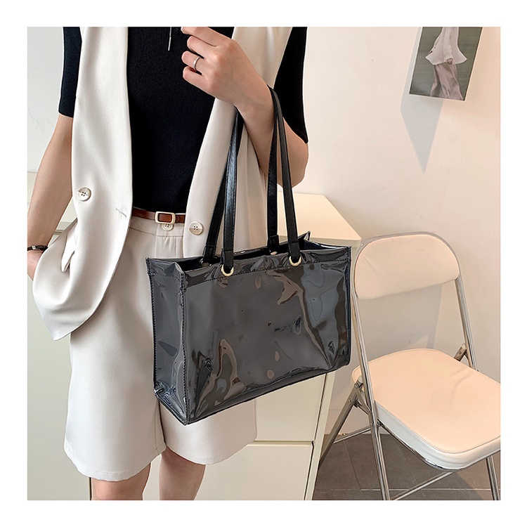Túi Xách JASMIN NOIR  Da PU Đeo Chéo Cỡ Lớn Thiết Kế Đơn Giản Thời Trang Cho Nữ