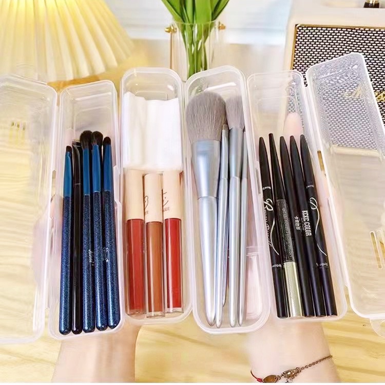 Hộp Đựng Cọ Trang Điểm Đa Năng Tiện Dụng Khi Đi Du Lịch Ốp