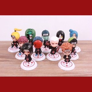 11 mô hình nhân vật Chibi Naruto (Uchiha Itachi, Uchiha Obito, Kazuki, Konan, Deidara, Payne ...)