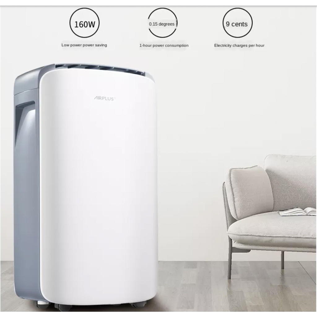Máy hút ẩm Air Plus Mỹ 10L/24H- Hút ẩm tạo ion âm & lọc không khí, diện tích 20-30m2