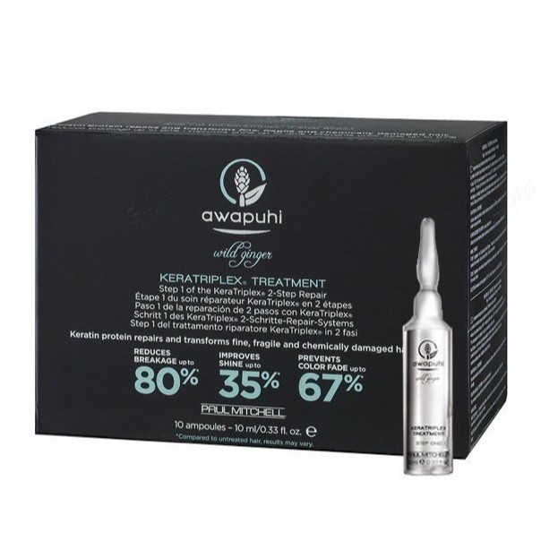 Tinh chất chăm sóc tóc hư tổn PAUL MITCHELL KERATRIPLEX TREATMENT 10x10ml