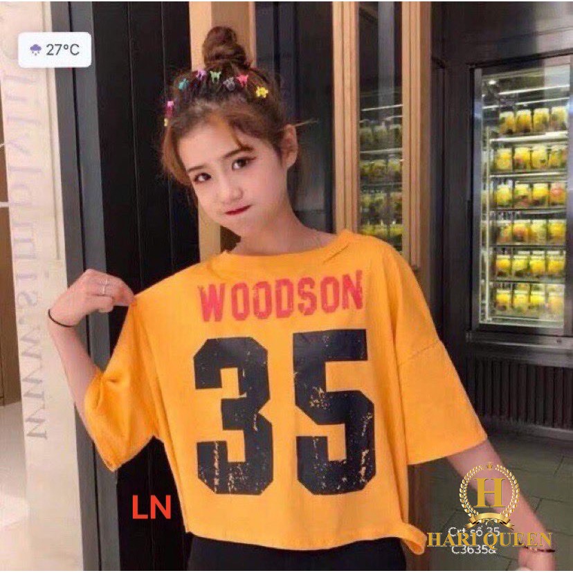 Áo croptop Wood 35 LNG0320