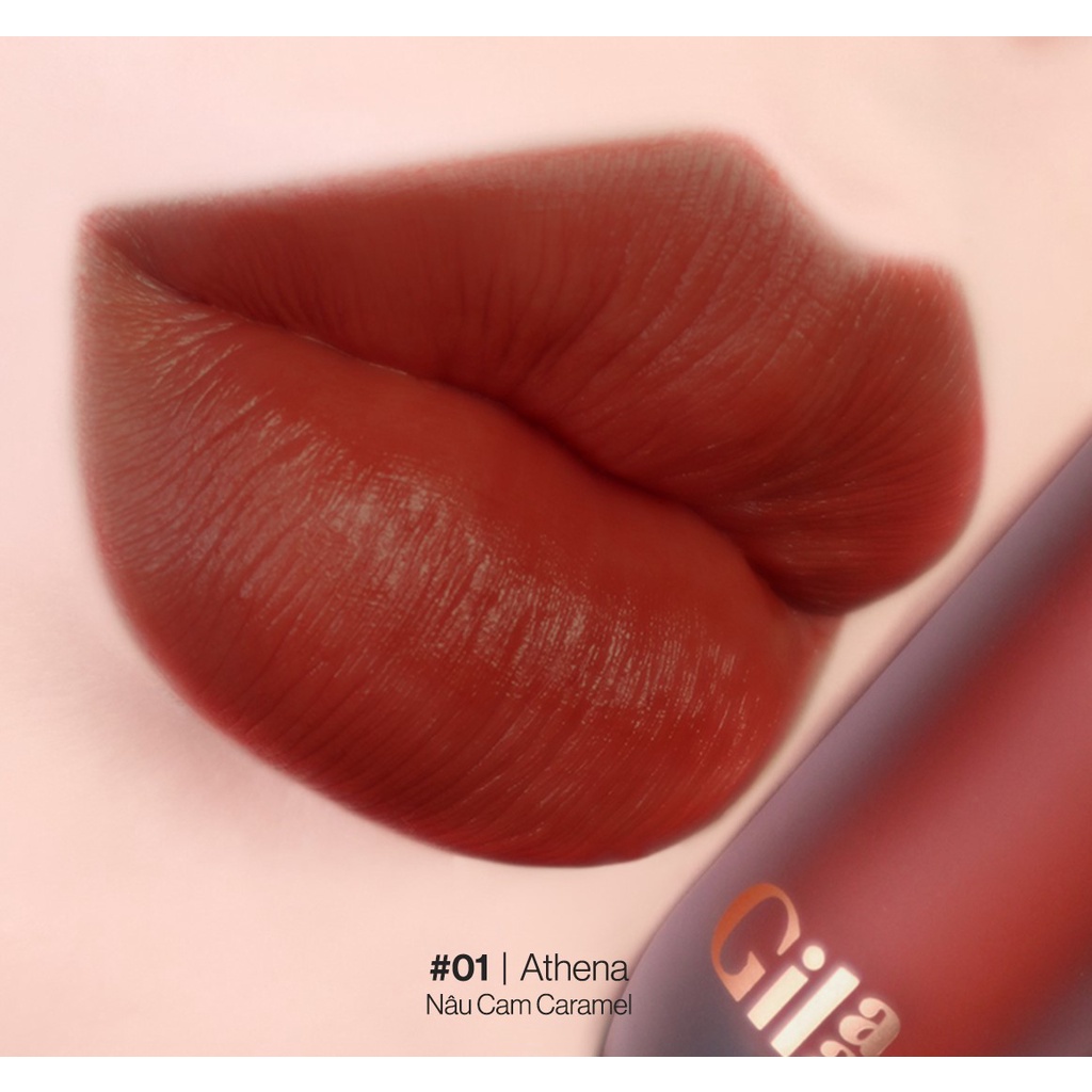 CHÍNH HÃNG: Son Kem Lì, Dưỡng Ẩm Cho Môi Căng Mọng Gilaa Plumping Lip Serum 3.8g