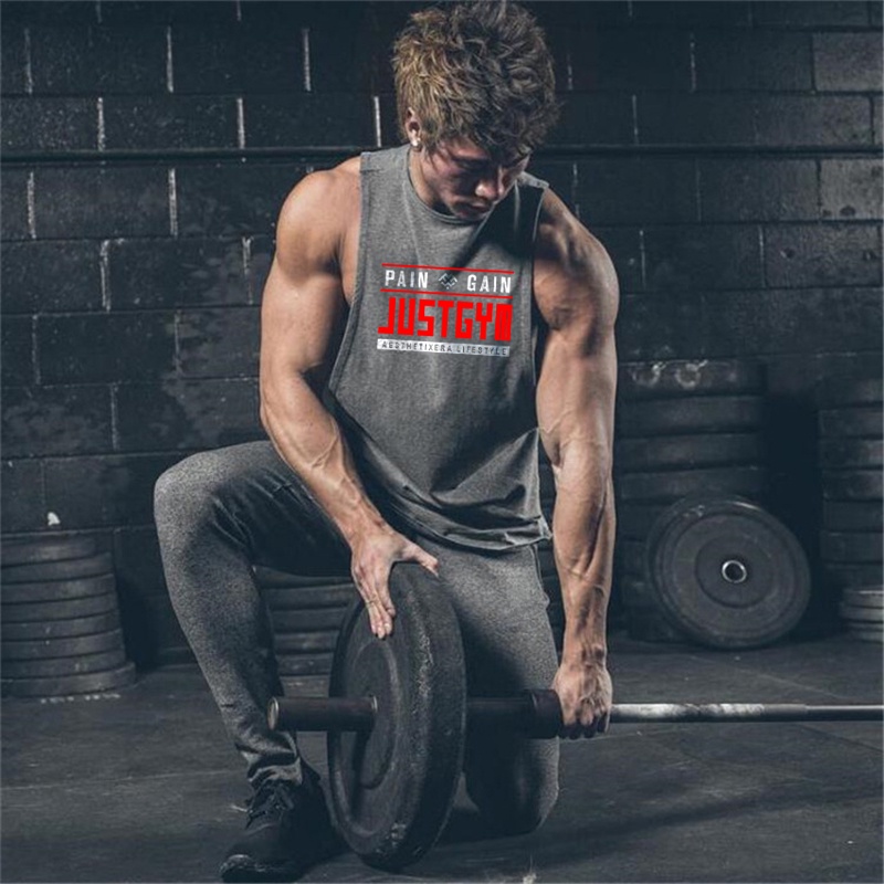 Áo Ba Lỗ Tập Thể Thao Thời Trang Cho Nam