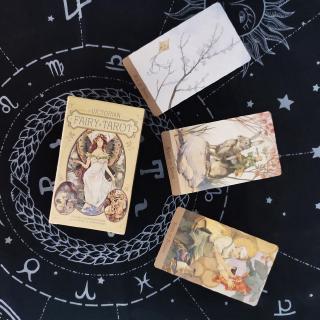 READY！SHIP FAST!! Bộ bài Tarot Victorian Fairy Tarot Cards Guidance Divination Oracle Cards