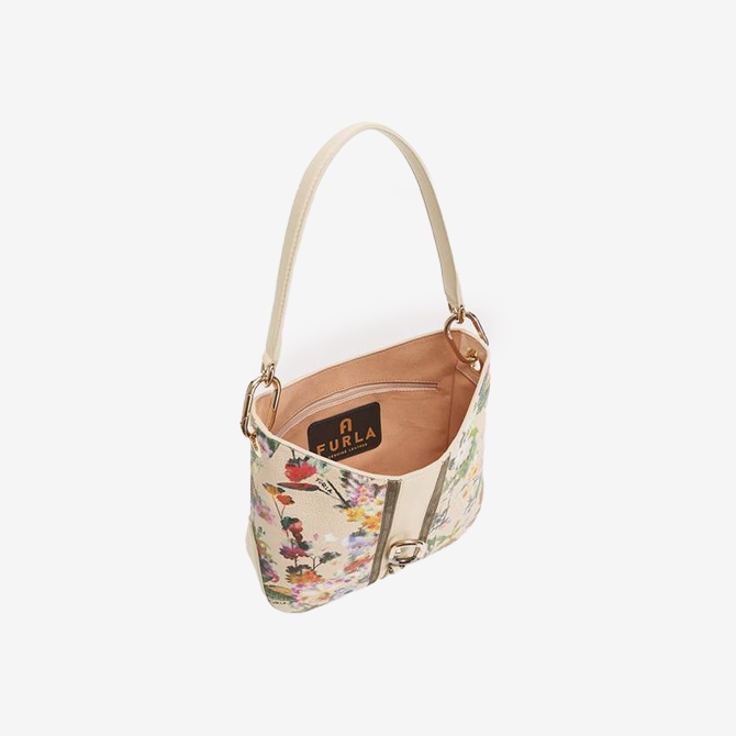 Túi Nữ FURLA Sirena S Hobo Vitello St Eracle St Flowering Vitello Sorrento