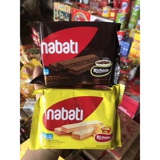 Bánh xốp Nabati vị phô mai/socola 50g