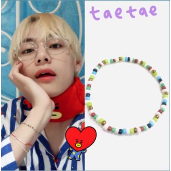 Vòng tay nhiều màu sắc may mắn