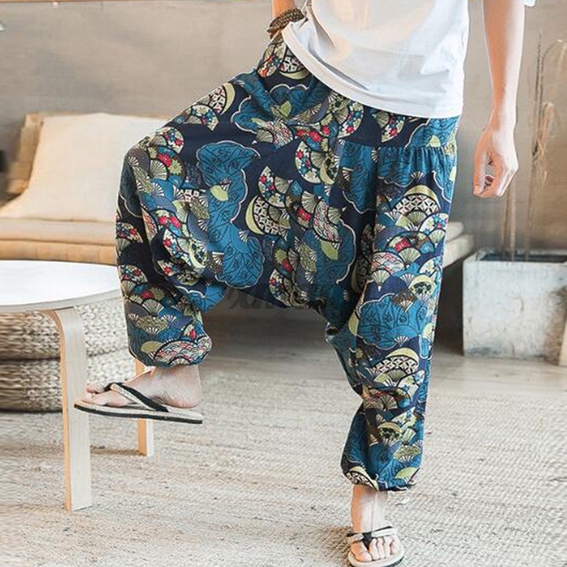 Quần thụng tập yoga in họa tiết thời trang tùy chọn màu sắc dành cho nam