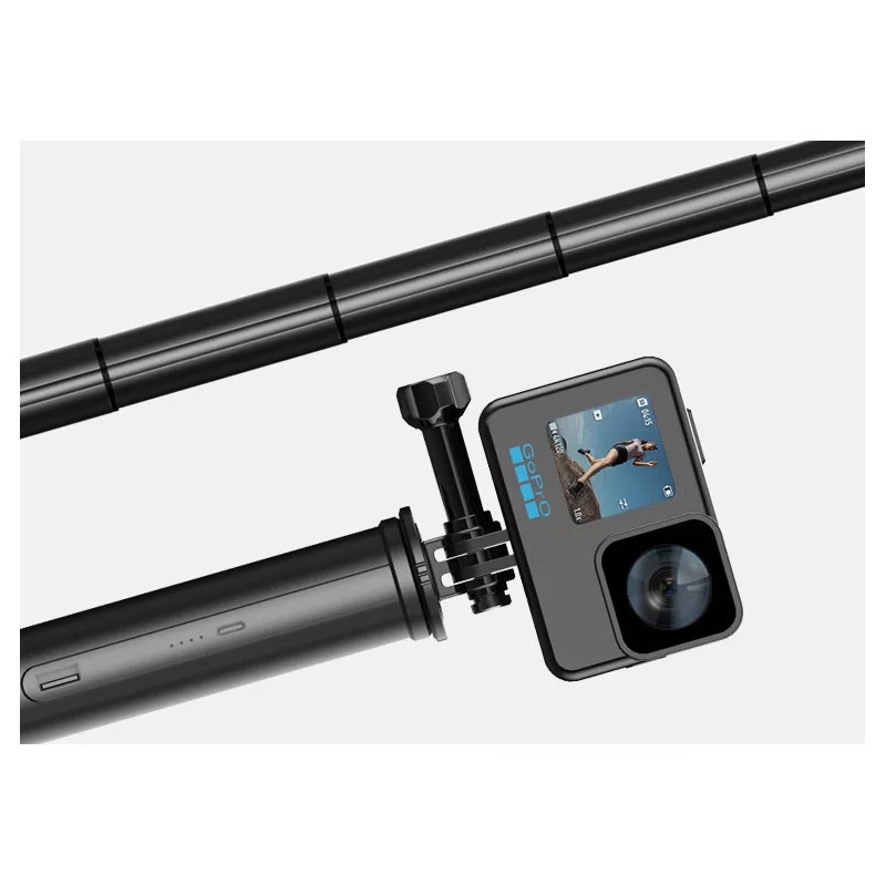 ULANZI UURIG TP-04 (A0010) - Chân Tripod dành cho GoPro/DJI Osmo Action 1/2 | Tích hợp pin 4800mAh - Hàng Chính Hãng