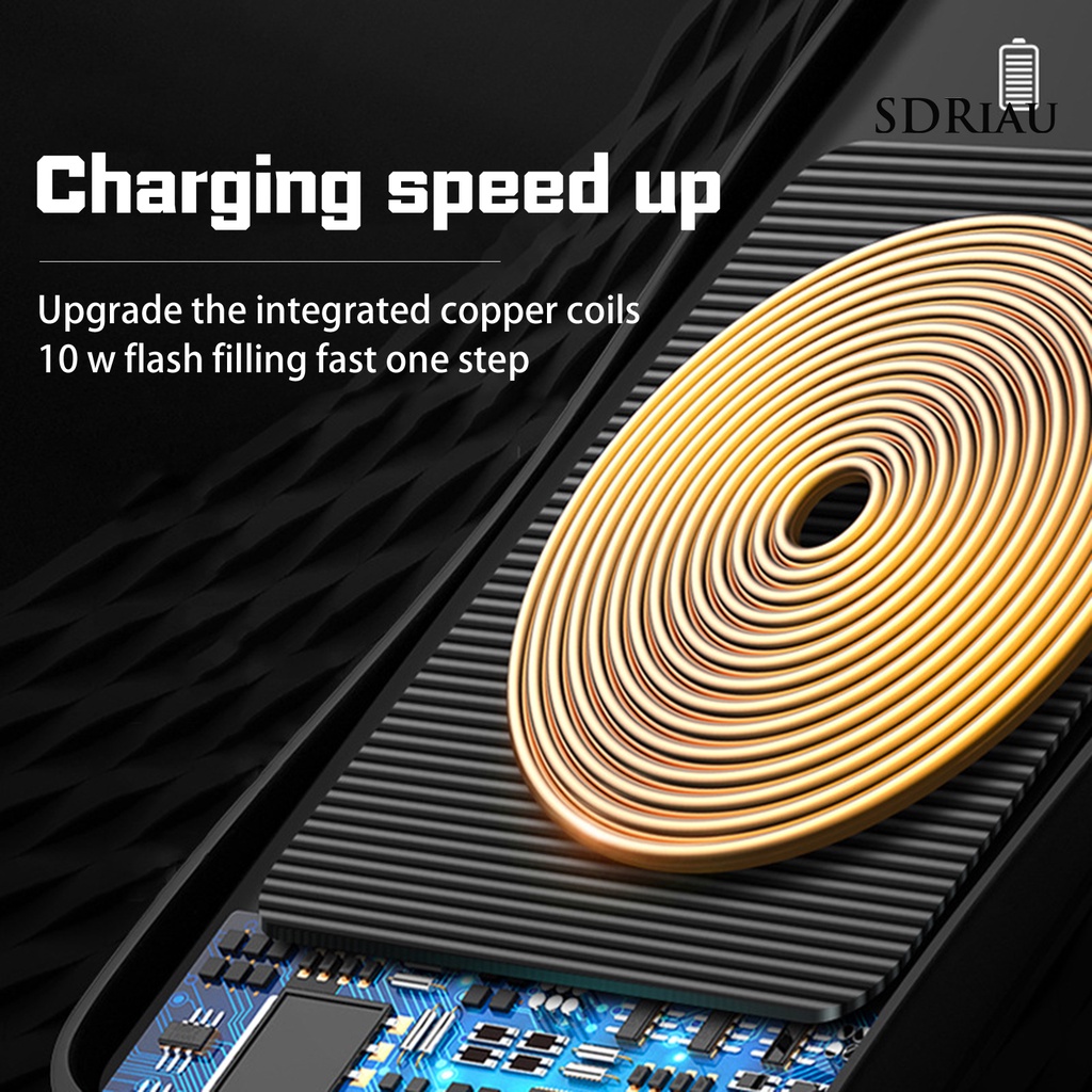 Đế Sạc Nhanh Không Dây C1755 Chống Trượt Cho Điện Thoại