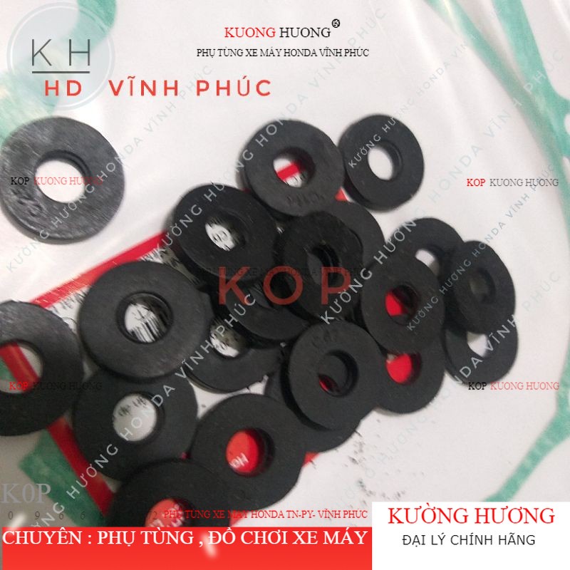Long đền cao su đệm lắp dàn áo (giá 3 cái lỗ 8 ly)