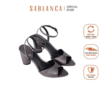 Giày sandal cao gót quai mảnh cao 8cm - Sablanca 5050SN0105 thumbnail