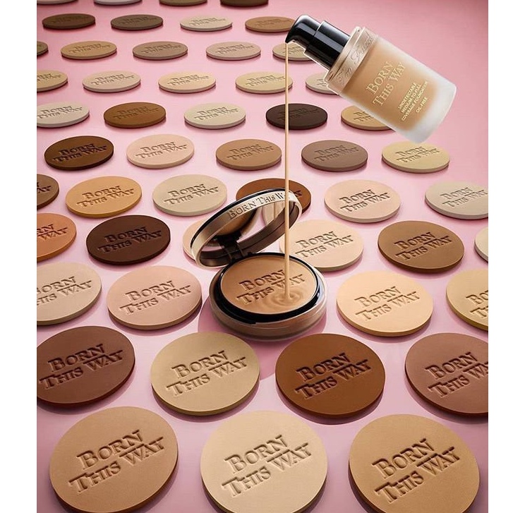New - Too Faced- Phấn Phủ Dạng Nén-Born This Way Multi-Use Complexion Powder 10g