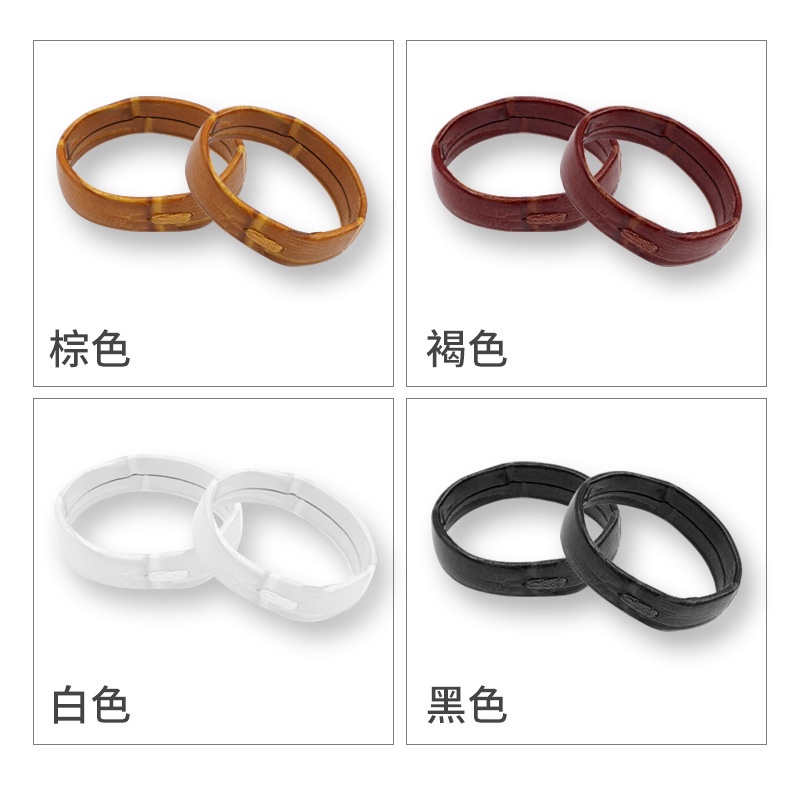 Set 2 Vòng Da Đồng Hồ Đeo Tay 14 16 18 19 20 21 22 24 26mm Giá Đỡ