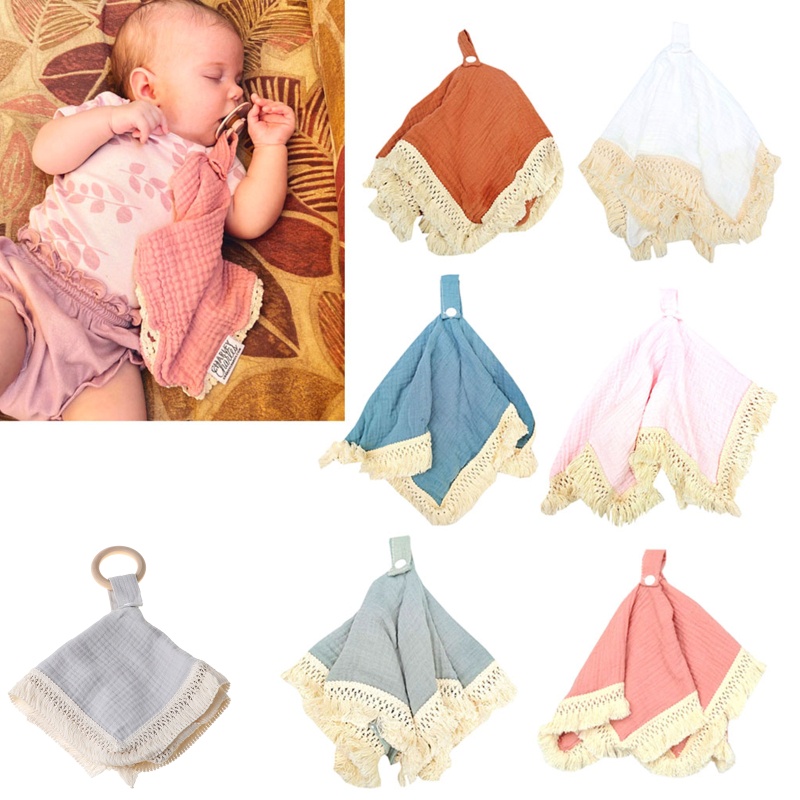 Khăn Choàng Cổ / Khăn Choàng Cổ Vải Mềm Muslin Kerchief Cho Bé Sơ Sinh
