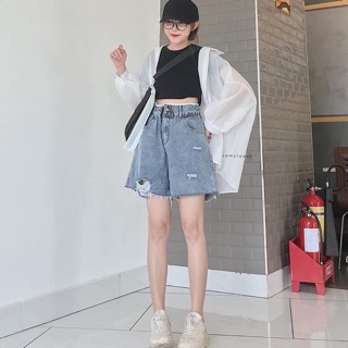 QUẦN SHORT NGỐ RÁCH