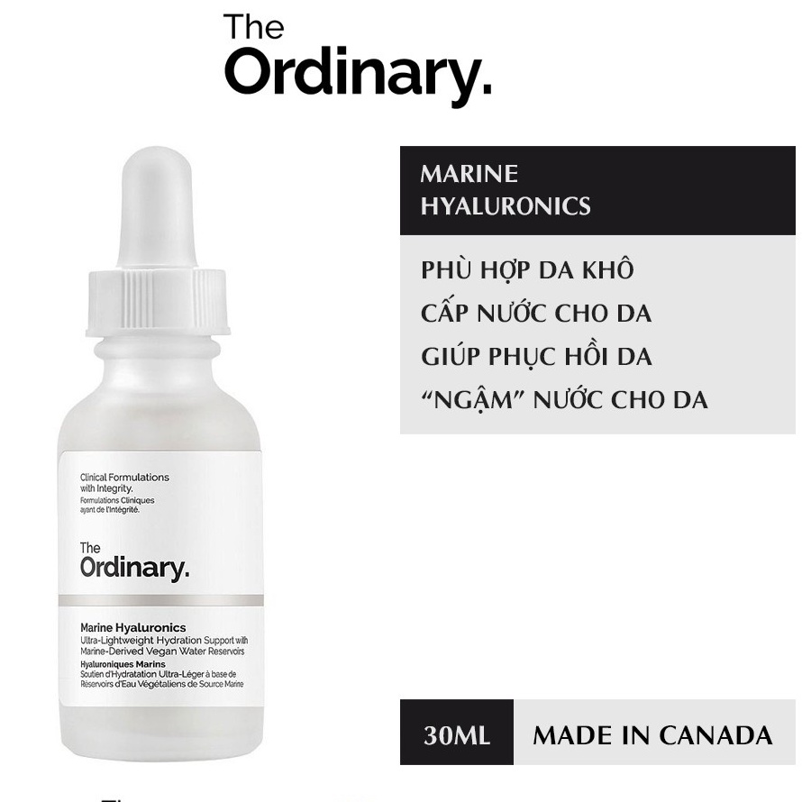Tinh chất cấp nước Marine Hyaluronics - The Ordinary