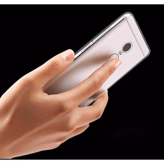 Bộ Ốp Lưng silicon Redmi note 4X (trắng) + Kính cường lực