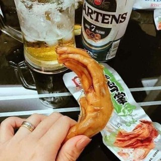 Combo 10 cái chân vịt đỏ cay