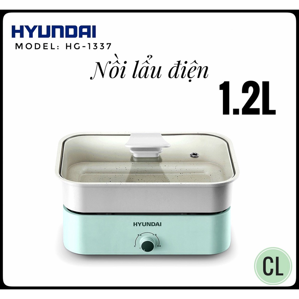 NỒI LẨU - NƯỚNG - HẦM ĐA NĂNG HUYNDAI QC-HG1337