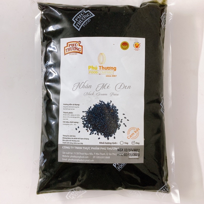 Nhân bánh trung thu Phú Thương loại 1kg và 2kg