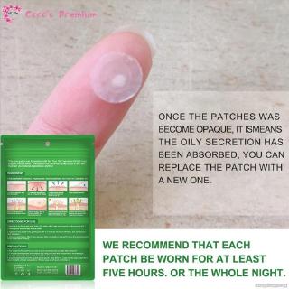 ELAIMEI Coco Tea Tree Acne Patch Hydrocolloid Waterproof Clear Pimple Patch Acne Treatment Patch
