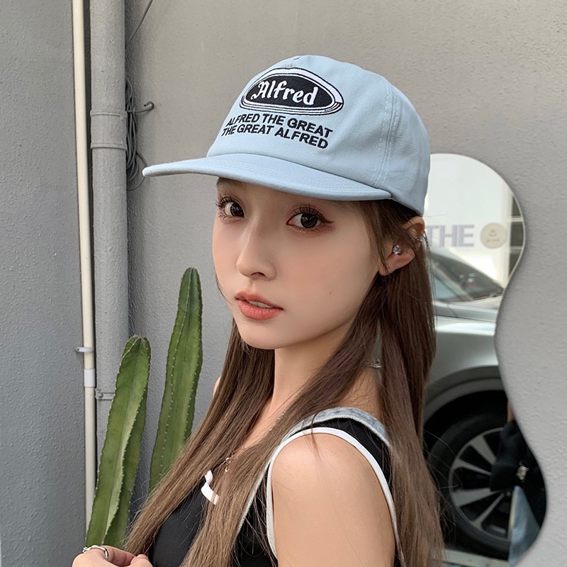 Nón Lưỡi Trai Thêu Họa Tiết Màu Sắc Phong Cách Hip Hop Hàn Quốc Thời Trang Mùa Hè Cho Nam Và Nữ