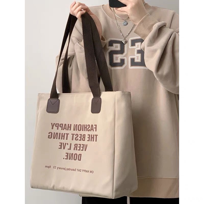 Túi Xách Canvas Thời Trang Hàn Quốc 2022 Dành Cho Nữ