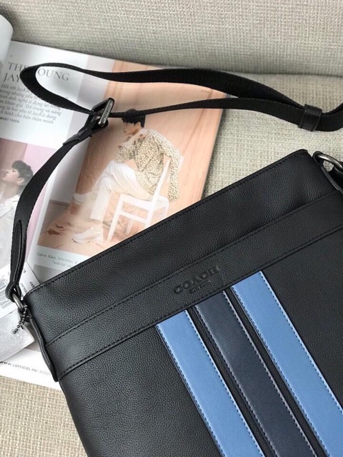 TÚI___COACH NAM ĐEO CHÉO DA THẬT F23216