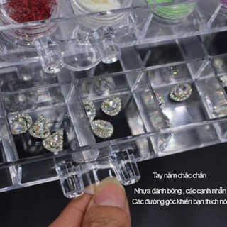 Khay đựng đá đựng charm 5 tầng