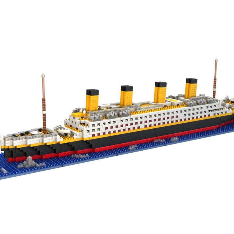 Bộ 1860 Khối Lắp Ráp Tàu Titanic