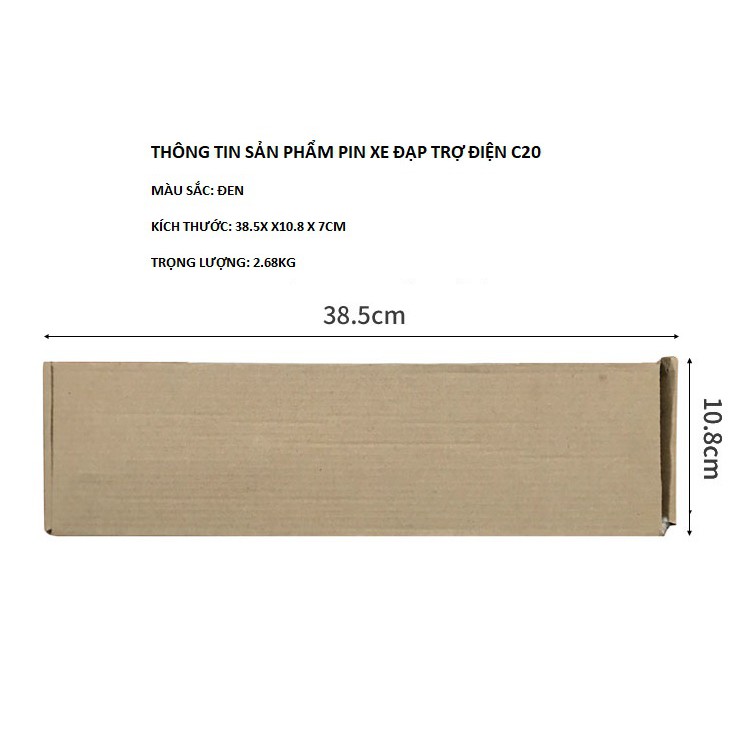 PIN XE ĐẠP TRỢ ĐIỆN XIAOMI HOMO C20