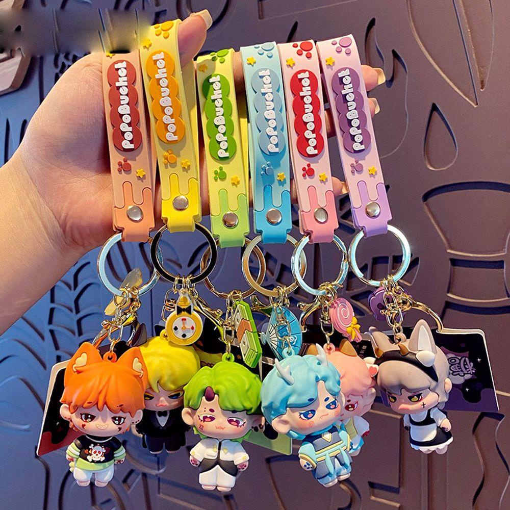 Norman Móc Khóa Hình Búp Bê Hoạt Hình Dễ Thương