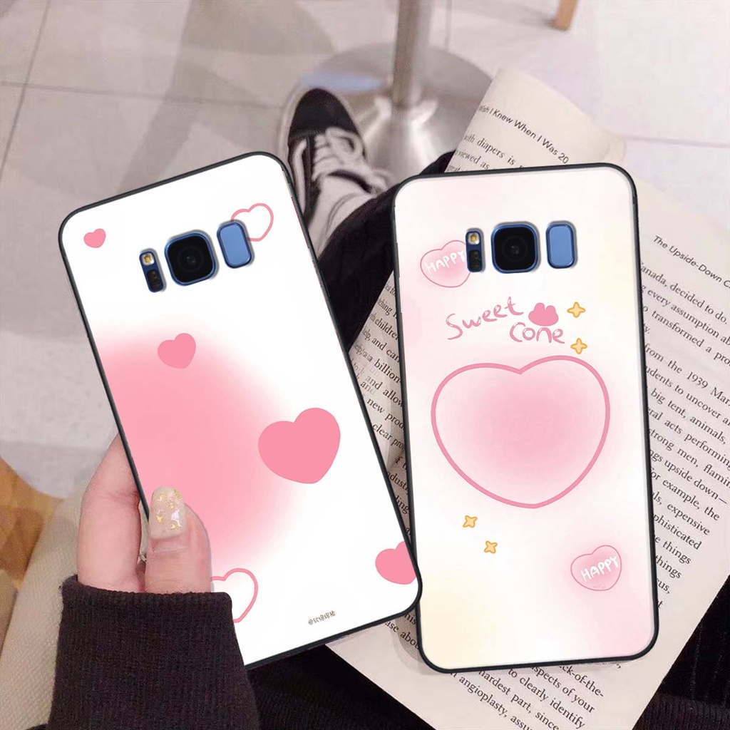 Ốp Samsung S8 / S8 Plus / S8+ in hình trái tim, caro kẹo ngọt đầy cá tính siêu đẹp siêu chất