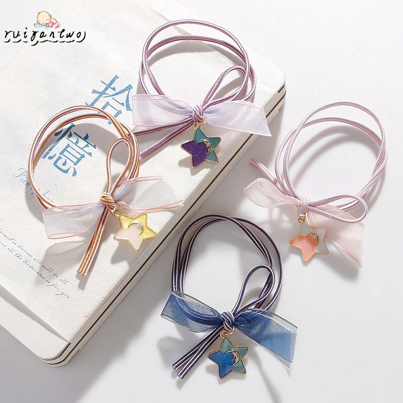 Dây Chun Buộc Tóc Kiểu Nơ Xinh Xắn Dành Cho Nữ