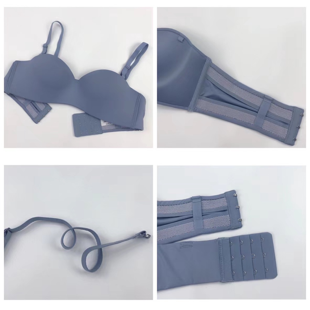 Áo Ngực Không Gọng Không Đường May Chống Trượt Phong Cách Nhật Bản