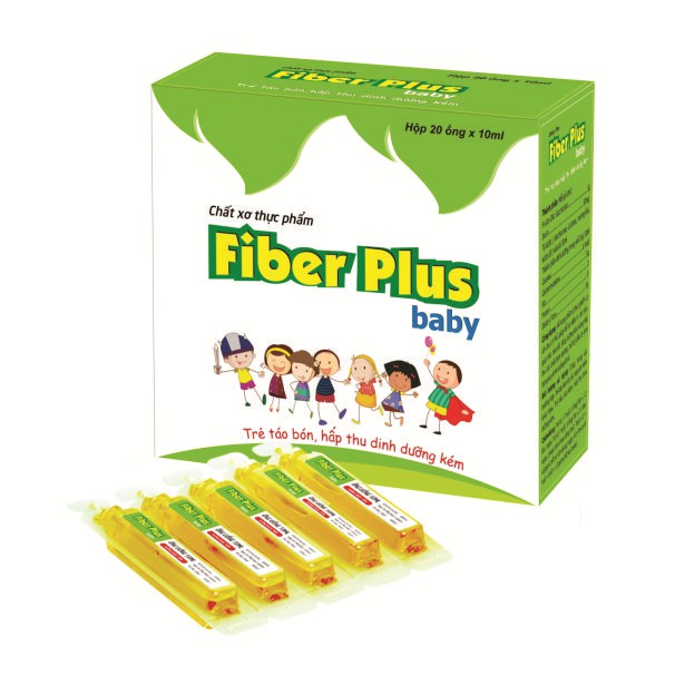 Chất xơ hỗ trợ điều trị táo bón Fiberplus baby