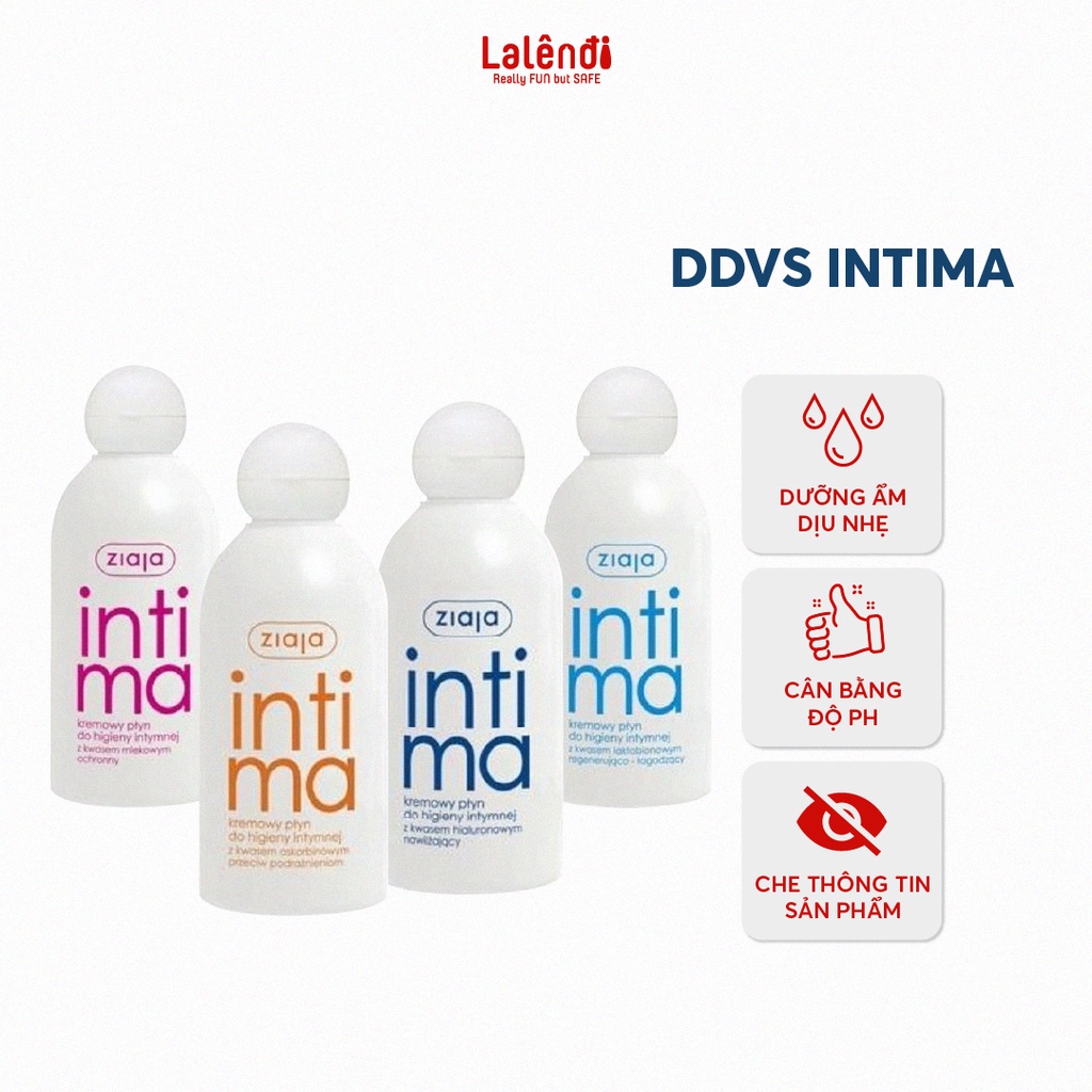 Dung Dịch Vệ Sinh Phụ Nữ Intima Ziaja 200ml Chính Hãng - DDVS Intima Chăm Sóc Bảo Vệ Cô Bé | Lalendi Store