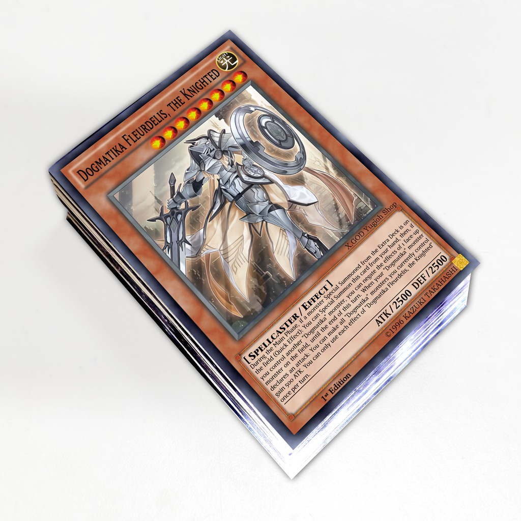 Bài Yugioh ❤️FREESHIP❤️ Thẻ bài Yugioh Dogmatika Invocked deck 54 lá