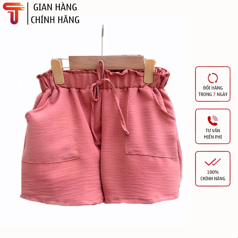 TANOSA KIDS Quần short đũi cho bé gái chất mát size 12-27kg