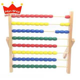 Giáo cụ Montessori - cột tính Abacus