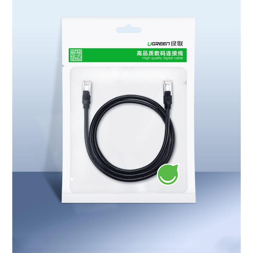 Cáp mạng bấm sẵn Cat6 24AWG CU UGREEN NW101 - Hàng phân phối chính hãng