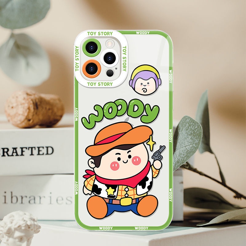 DISNEY Ốp Điện Thoại Tpu Dẻo Họa Tiết Toy Story Cho iPhone 11 12 13 pro max XS X XR XSMax 7 8 6 6s plus SE 2020